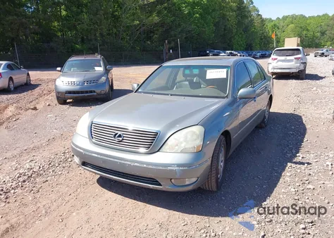 2002 Lexus Ls 430 from USA, damaged, VIN JTHBN30F220080774